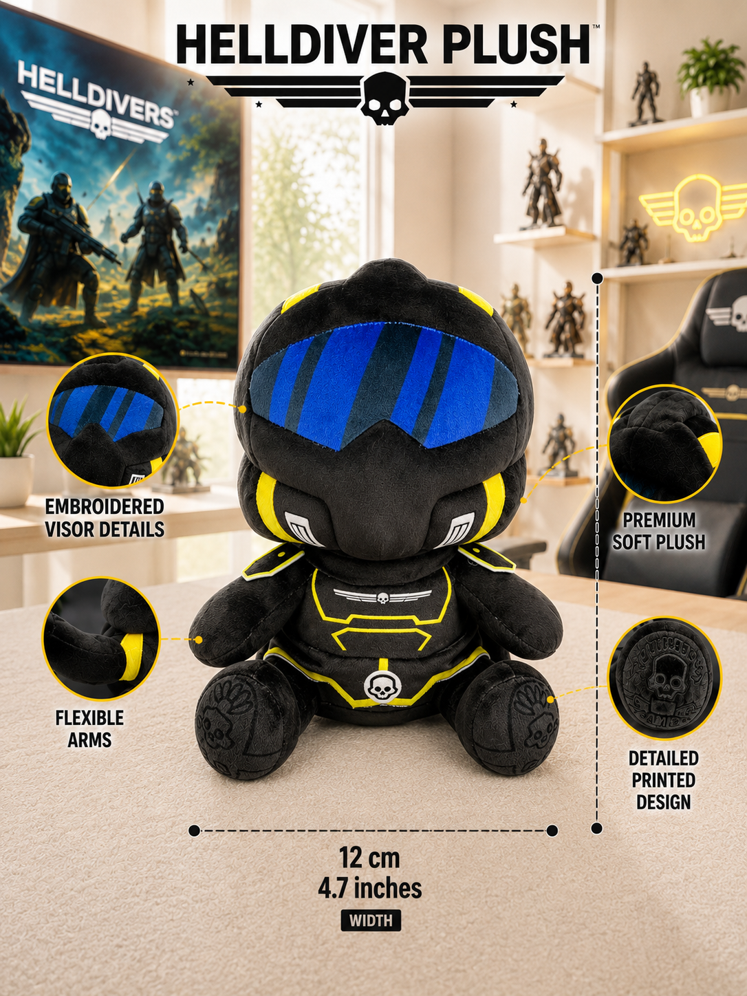 Super Earth Democratic Plushie